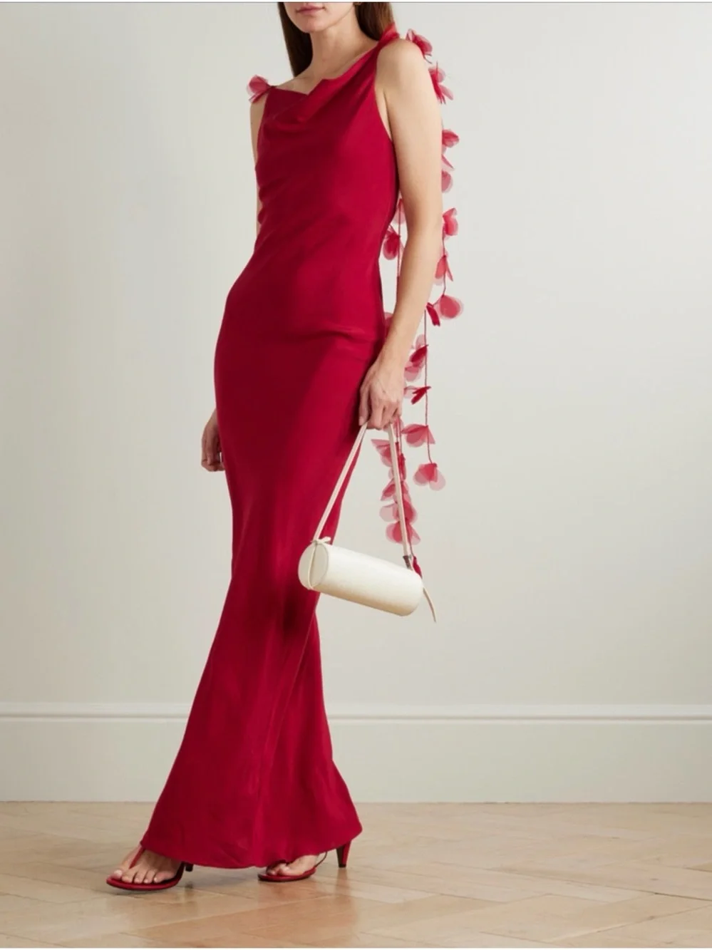 Cult Gaia Nymeria Gown in Merlot - Picture 2 of 15